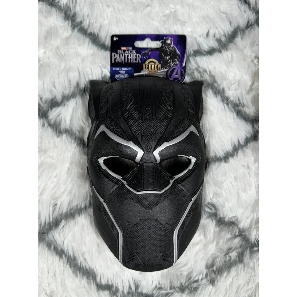 MARVEL Avengers Black Panther Half Mask Costume Cosplay Child OSFM *NEW*